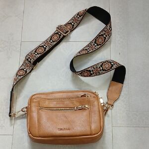 Telena Tan Crossbody Bag